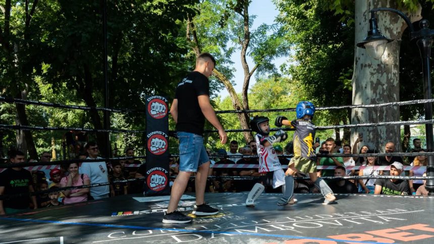 Getiul un loc de ntlnire pentru o srbtoare a kickboxingului Aproximativ 300 de copii i tineri s au adunat n Parcul Central