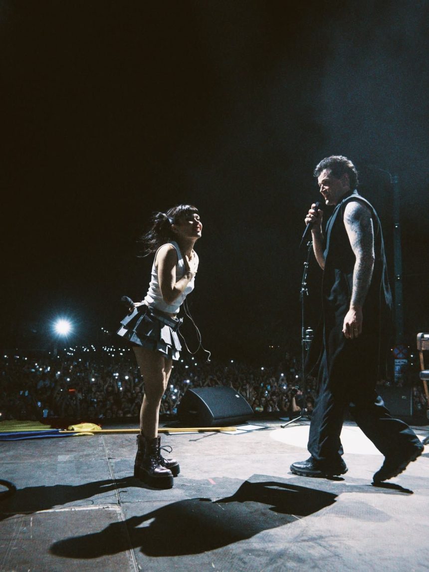 Irina Rimes si The Script au energizat Timisora cu un duet surpriza pe melodia Hall of Fame