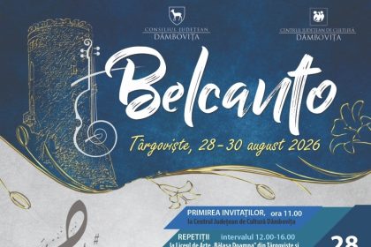 La Targoviste va avea loc cea de a V a editie a Festivalului Concurs National de Muzica Clasica Belcanto