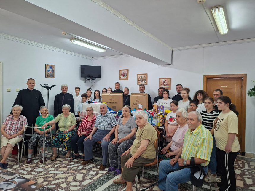 Marturie de iubire crestina fata de varstnici in perioada Postului Adormirii Maicii Domnului