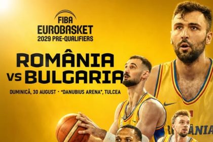 Orasul Tulcea din nou sub tricolor Nationala masculina de baschet a Romaniei va infrunta Bulgaria in Arena Danubius