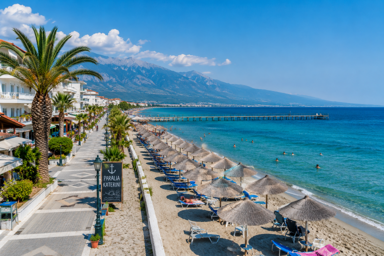Paralia Katerini intre legende si frumusetea pitoreasca a vacantei