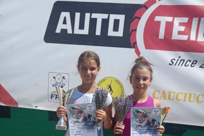 Performanta deosebita pentru tenismena Teodora Bucura A castigat la simplu si a fost finalista la dublu la Trofeul Autoteile U12