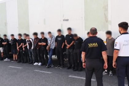 Politia de frontiera 18 migranti gasiti la Calafat