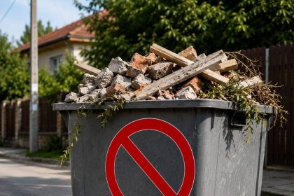 Primaria Bezdead Molozul si deseurile verzi nu vor mai putea fi aruncate in pubelele de pe strada