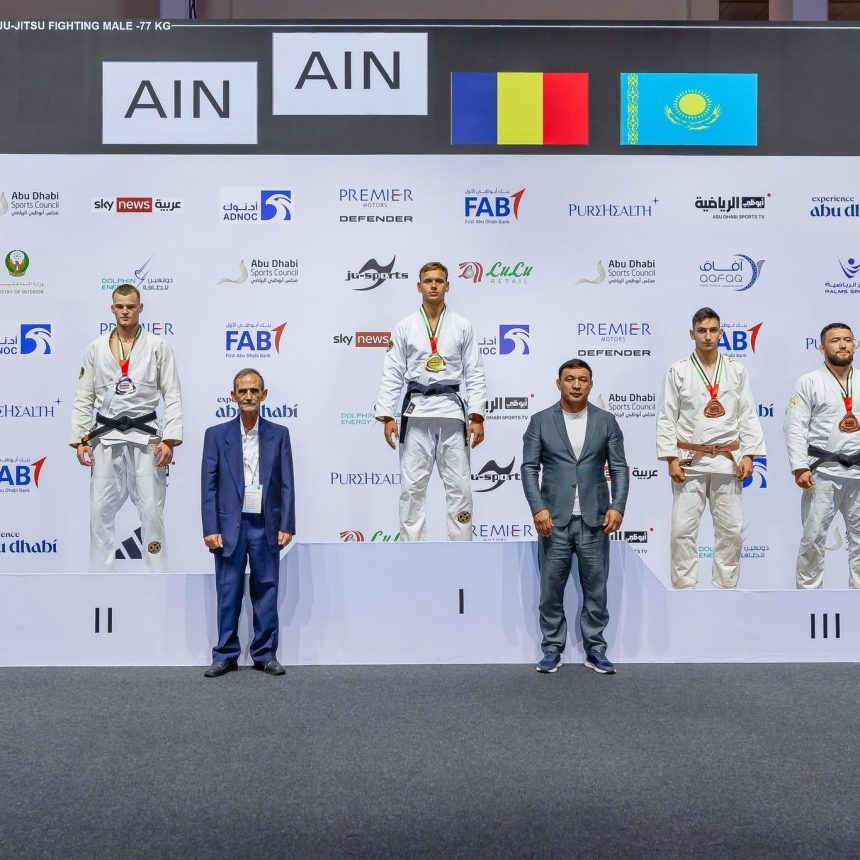Romnia putere mondiala in Ju Jitsu 43 de medalii castigate de tricolori la Abu Dhabi