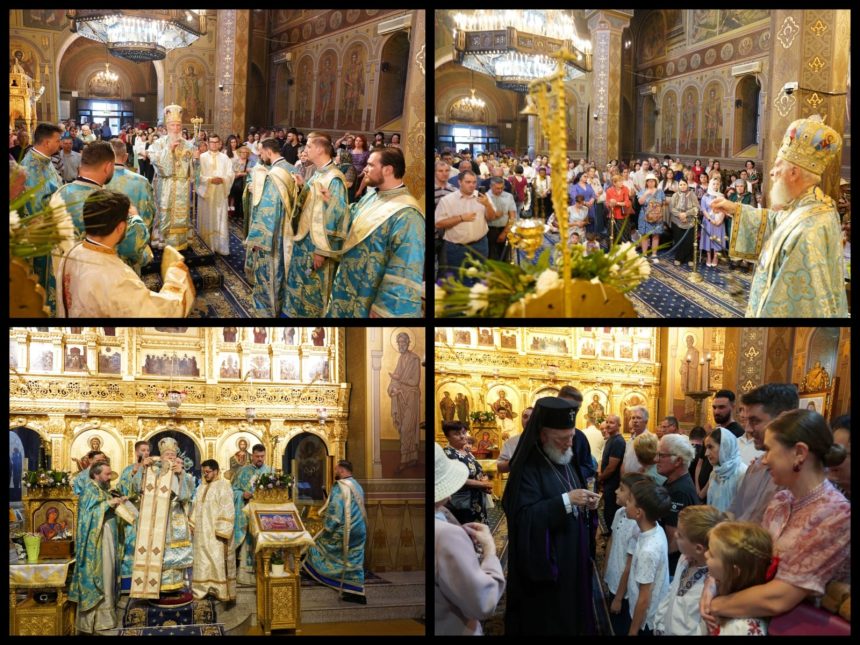 SARBATOREA ADORMIRII MAICII DOMNULUI CELEBRATA SOLEMN LA CATEDRALA DIN TARGOVISTE