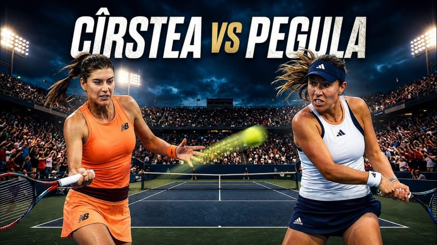 Sorana Cirstea o va confrunta in aceasta seara la Cincinnati pe Jessica Pegula numarul 3 mondial
