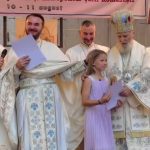 Sportiva Matilda Victoria Zmarandescu distinse de IPS Parinte Mitropolit Nifon pentru realizarile sale remarcabile in sport