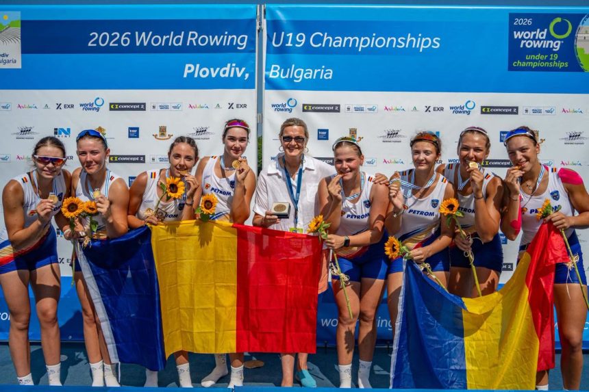 Tricolorul a stralucit cu adevarat la Plovdiv Romania pe primul loc la Campionatul Mondial Under U19