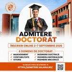 Universitatea Valahia din Targoviste a inceput inscrierile pentru admiterea la doctorat in sase domenii disponibile