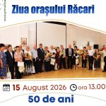 Ziua Orasului Racari celebrata pe 15 august Vor fi premiate cuplurile de aur cadrele didactice salvatorii si elevii remarcabili
