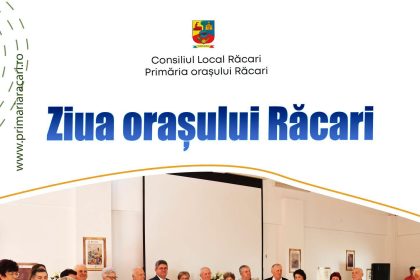 Ziua Orasului Racari celebrata pe 15 august Vor fi premiate cuplurile de aur cadrele didactice salvatorii si elevii remarcabili