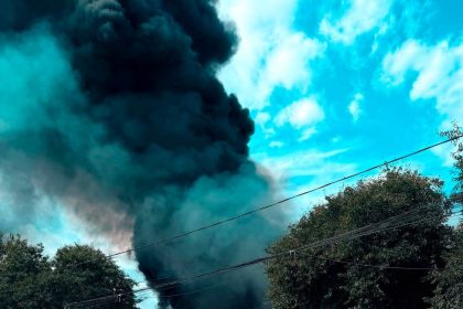 incendiu cu mari degajari de fum la gaesti a fost emis un mesaj ro alert