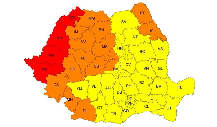 se preconizeaza o zi canicula in dambovita anm a emis o avertizare de cod galben pentru canicula