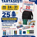sprijin pentru inceputul anului scolar la tartasesti o serie de copii vor beneficia de ghiozdane si rechizite scolare