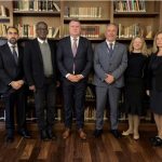 universitatea valahia din targoviste participand la celebrarea a 36 de ani de la infiintarea universitatii bernardo ohiggins din santiago de chile