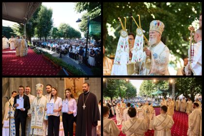 video la targoviste peste 20000 de credinciosi au luat parte la sarbatoarea sfantului ierarh nifon patriarhul constantinopolului si mitropolitul tarii romanesti