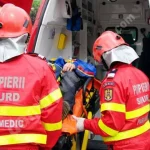 Accident rutier în Adânca. Intervenția SMURD a fost necesară.