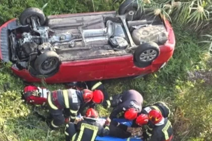 Accident rutier pe DN 72, în afara localității Dragodana