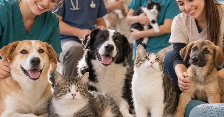 Aproape 100 de câini și pisici sterilizați gratuit la Brănești. A opta ediție