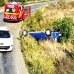 Bărbat rănit într-un accident rutier produs în comuna Petrești