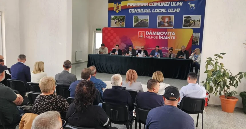 Bogdan Tița: Realizările din PSD Ulmi se datorează muncii și spiritului de echipă