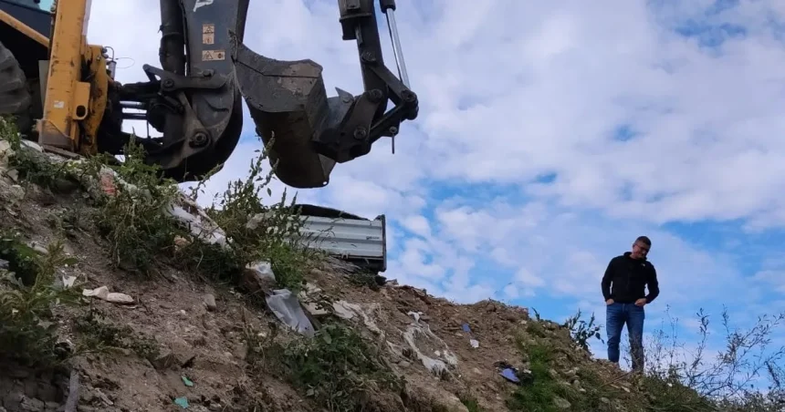 Brănești: curățate zonele cu deșeuri abandonate. Se verifică camerele video