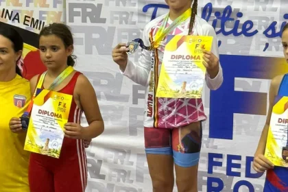 Campioană națională la 11 ani. Sara Maria Dumitru, eleva din Târgoviște cu două titluri