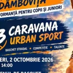 Caravana 3x3 debutează la Pucioasa. Copiii din Dâmbovița, invitați pe teren