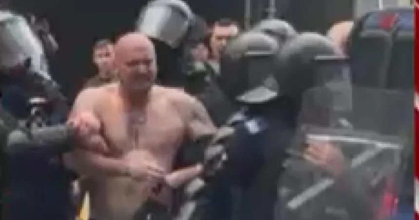 Ciprian Pamfile, liderul protestatarilor fermieri, reținut de jandarmi