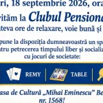 Clubul Pensionarilor din Bezdead cheamă seniorii la socializare, șah, remy și tenis