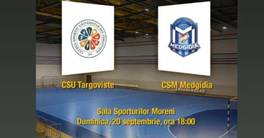 CSU Târgoviște joacă primul meci acasă. Adversar dificil pentru handbaliști