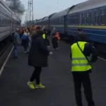 Dronă rusească lovește un tren Kiev-Varșovia aproape de granița cu Polonia
