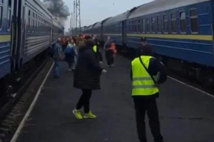 Dronă rusească lovește un tren Kiev-Varșovia aproape de granița cu Polonia