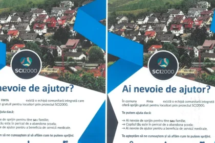 Echipă comunitară integrată oferă sprijin social, medical și educațional la Finta