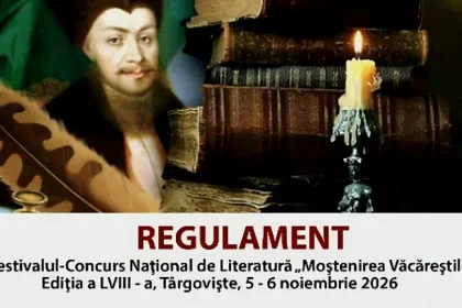 Festivalul-Concurs Național de Literatură „Moștenirea Văcăreștilor”, ed. a LVII-a