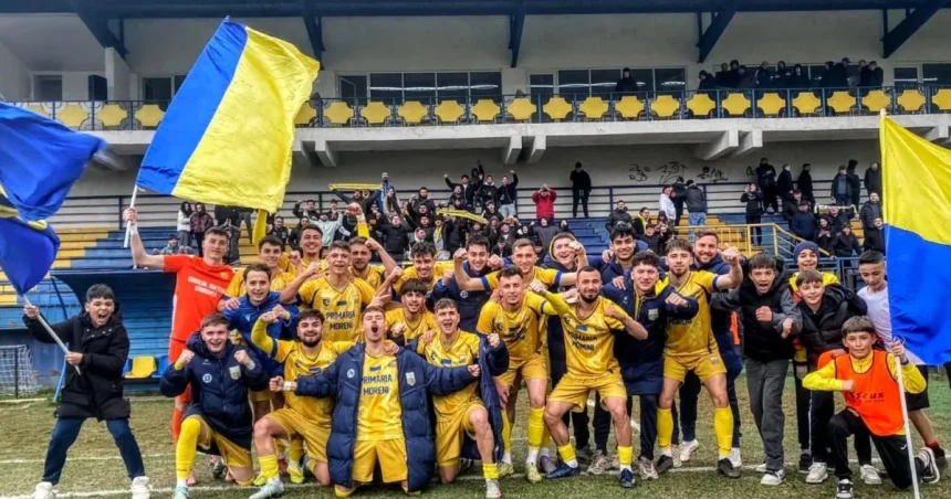 Flacăra continuă să ardă! Morenarii înving Crevedia și rămân pe primul loc în serie