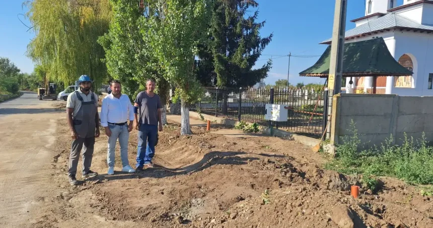 Lucrări de apă și canalizare în Văcărești, Brăteștii de Jos și Bungetu