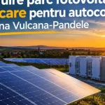 Parc fotovoltaic cu stocare pentru instituții publice din Vulcana-Pandele