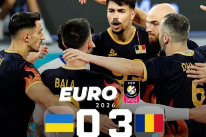 România în sferturi la Euro Voley 2026 după o victorie zdrobitoare cu Ucraina