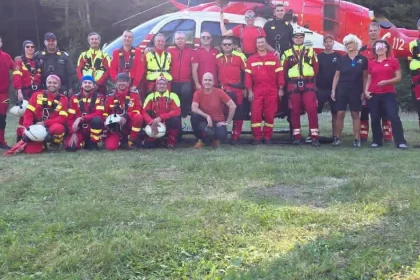 Salvarea montană cu elicopterul, la antrenament în Bucegi. Prima etapă s-a încheiat