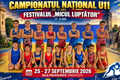 Târgoviște găzduiește Campionatul Național de Lupte pentru copii 10-11 ani