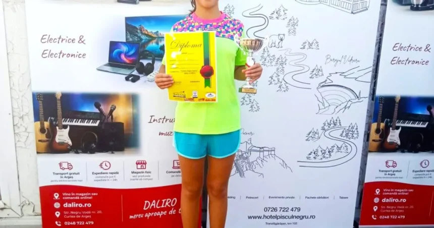 Teodora Bucura de la CS Târgoviște câștigă Trofeul Argeș Expres cu parcurs perfect