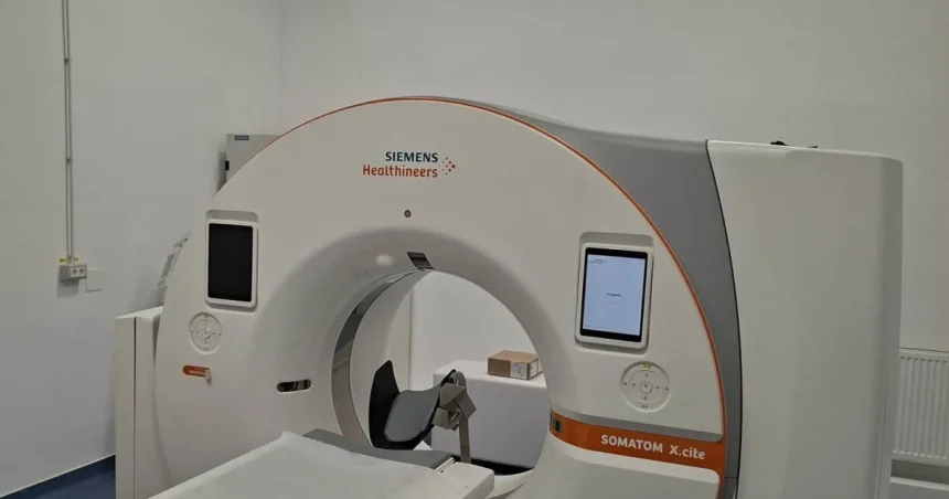 Tomograful de la Spitalul Găești, funcțional. Investigațiile CT se pot face de astăzi