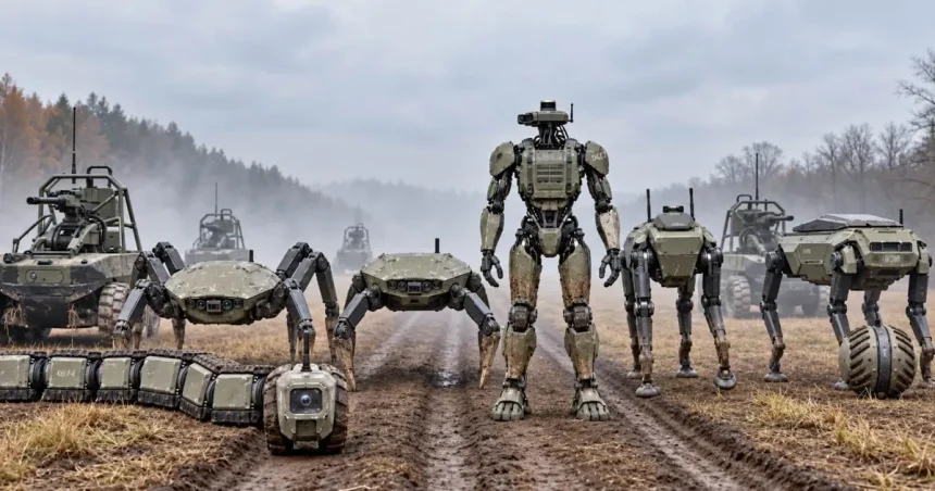 Ucraina lansează „Armata de roboți” pentru a înlocui oamenii pe front