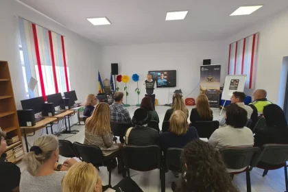 Violența domestică și siguranța online, dezbătute cu locuitorii din Gura Ocniței