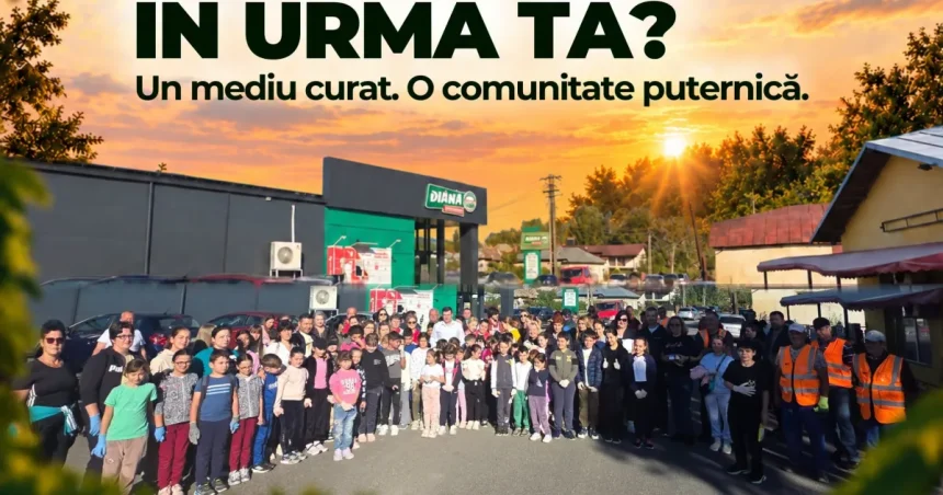 Voluntari la curățenie în toate satele din Gura Ocniței